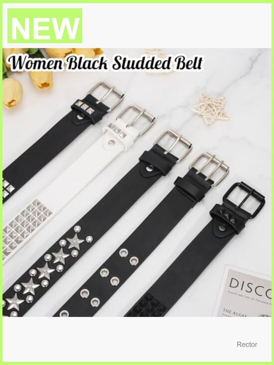 Y2K Punk Rock Studded Belt - Adjustable main image 6